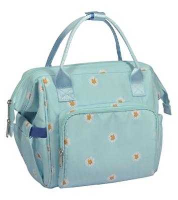 China Luxury Leather Diaper Tote Bag Mommy's Water Resistant Travel Diaper Diaper Bag Multifunctional Diaper Bag for sale