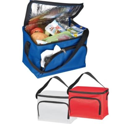 China Custom Promotion Insulated Insulated Thermal School Work Cooler Bag 6 Boxes For Breakfast for sale