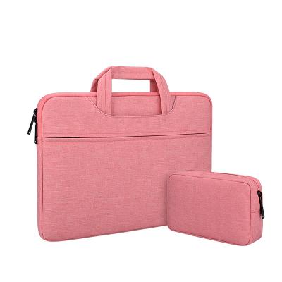 China Custom Pink Laptop Backpack Shoulder Messenger Bag Laptop Bag Business Sling Laptop Bag for sale