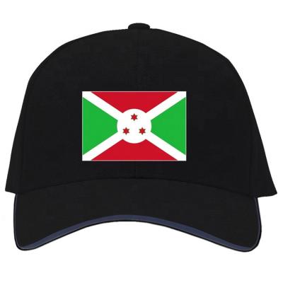 China JOINT wholesale custom promotion custom made hats with logo burundian hat sports hats baseball cap burundi flag hat for sale