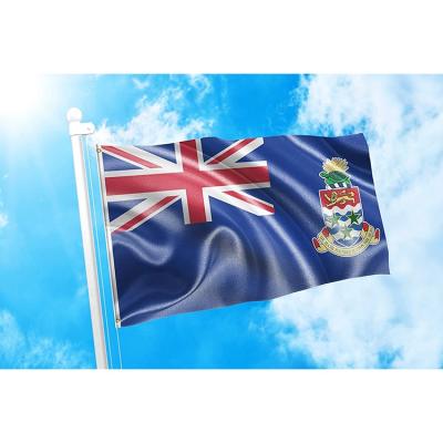 China Health Care Institutes Wholesale Cayman Islands Flag Flying 3x5ft Las Islas Cayman Islands Flag Current Caymanian Polyester Wholesale Flag for sale