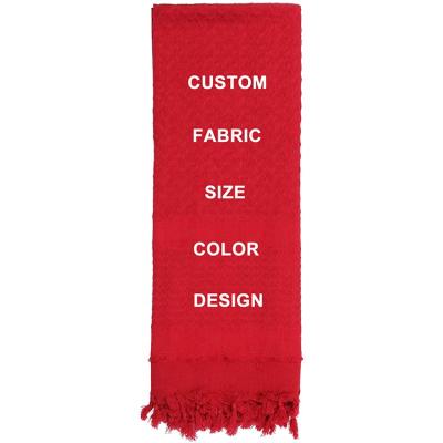 China Multifunctional Scarf Promotional Custom Tassel Satin Advertising Sports Fan Scarves Campaign High Quality Knitted Polyester Scarf Election Scarf for sale