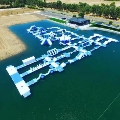 China For lake or other inflatable commercial inflatable float manufacturer customized waterless open water playground water park/lake perth for sale