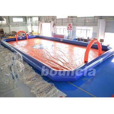 China 0.6mm PVC Tarpaulin 0.6mm PVC Tarpaulin Bubble Soccer Arena, Sport Court For Inflatable Bumper Ball for sale