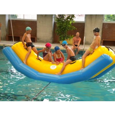 China Water Park Pool Inflatable Seesaw Seesaw , Inflatable Water Seesaw For Kids for sale