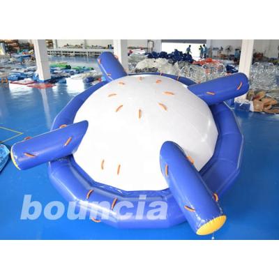 China 13.8ft Swimming Pool Inflatable Floating Water Saturn Rocker For Adults for sale