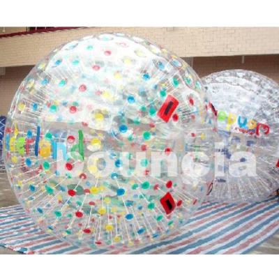 China PVC Or TPU Material Inflatable Zorb Ball With Repair Kits For Rental Business for sale