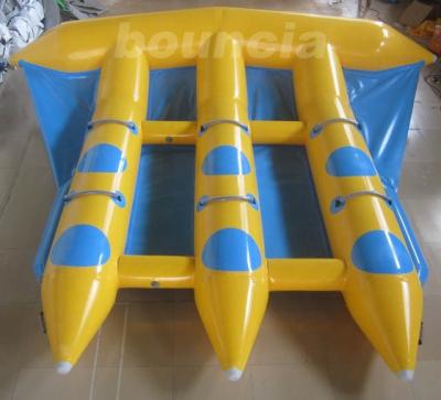 China PVC TARPAULIN 3 Tubes Towable Inflatable Fly Fish Tube For Sale for sale