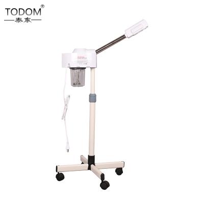 China Todom Ozone Beauty DEEP CLEANING Spa Holding Face Professional Hot Steamer Machine Vaporizador Sauna Facial Steamer for sale