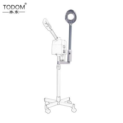 China 2020 most popular beauty salon led floor stand magnifying lamp with glass for nail art eyelash extension beauty salon magnifying lamp for sale