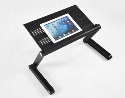 China (Size) YIYO Multifunctional Tobletop Mini Laptop Desk Bed Tray Adjustable Foldable Vented Portable Book Stand up to 17