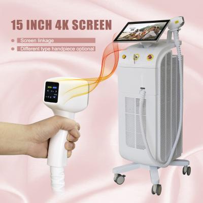 China Acne treatment titanium soprano laser hair removal machine/titanium soprano laser/soprano 1600w titanium for sale