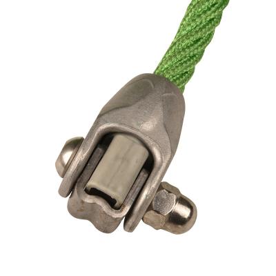 China Indoor commecial amusement park Rope end connector set for playground for sale