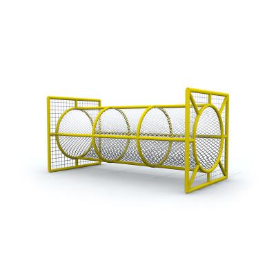 China Wear-resistance Rope net tunnel climbing frame for indoor playground for sale