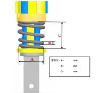 China Soilmec Sr516 Boorinstallatie Kelly Bar Tool Dempingsveer voor Kelly Bar Te koop