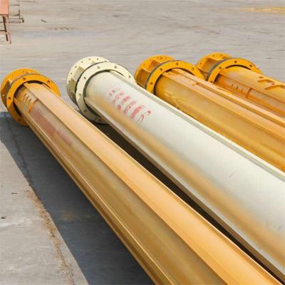 China Rotary Rig Telescopic Friction Kelly Bar 4/5/6 Elements For Bore Pile Drilling 580-6*20 for sale