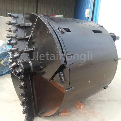 China Rock Drilling Bucket 600 800 1000 1500mm For Rotary Drilling Rig Machine Bauer BG24 BG27 BG28 BG36 for sale