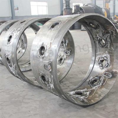 China Bauer Seamless Steel Coupling Piling Casing Series Double Wall Casing Joint For Construction Machine for sale