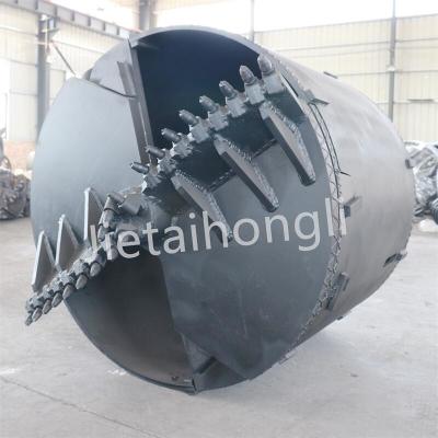 China Dauerhafter Gebrauch hydraulisches Anhäufungsrig rock drilling bucket Q355C zu verkaufen