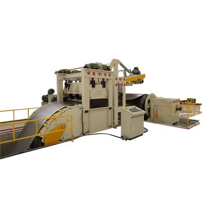 China Factory T44QK-6-2000 Hydraulic CNC Flying Shear Cut To Length Line for sale