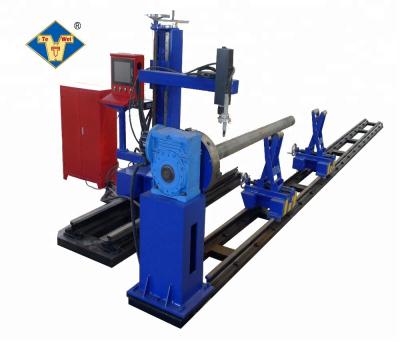 China Easy for use cnc plasma pipe cutter cutting machine portable 3 in 1 pipe plasma cutter for sale