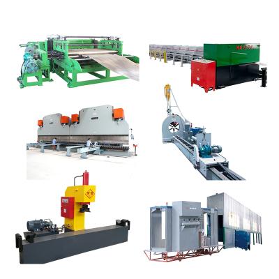 China Pole Making Factory Whole Set Light Pole Making Machine Production Line for sale