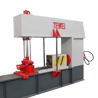 China 200mm hydraulic pipe necking machine reducing tube diameter for sale