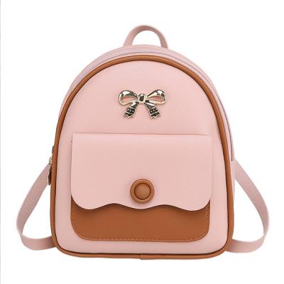 China SY 2022 Hot Selling Bow Small Backpack Waterproof Fashion Multifunctional Casual Mini Backpack Bag for sale