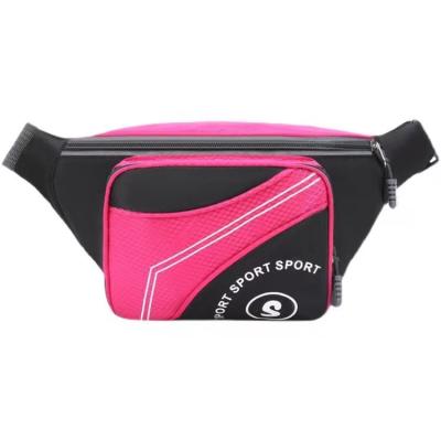 China SY 2022 Wholesale New Arrival Sports Portable Oxford Cloth Ladies Hot Selling Waist Belt Bag Pink Mini Waterproof for sale