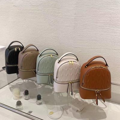 China SY 2022 Cute Little Girls Backpack New Fashion PU Leather Waterproof Lady Bags Travel School Backpack For Women for sale