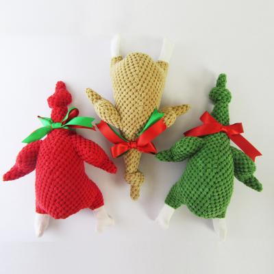 China Sustainable Pet Product Turkey Shaped Soft Stuffed Toy For Dog Chew Dog Toy for sale