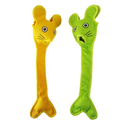 China Sustainable Pet Product Mouse Shaped Stuffed Toy For Dog Play Eco Friendly Material For Dog Chew for sale