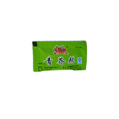 China 3G sushi food and seafood fresh wasabi sticks wholesale wasabi seasoning japanese sachet for food for sale