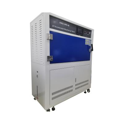 China Industry Ultraviolet UV Testing Machine Chamber UV Aging Test Accelerared Tester For Industry Lab Electronics Leather Car Plastic Parts for sale