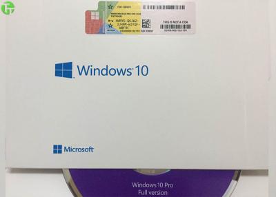 China OEM Pro 32 / 64 Bit Windows 10 Key Code English / French / Italian / Polish Versions for sale