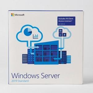 China Microsoft Windows Server 2019 Standard English Factory Sealed Retail Box for sale