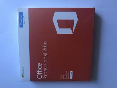 China Microsoft Office-Produkt-Schlüsselkarte Standard-DVD verkaufen Proschlüsselaktivierung des Satz-Büro-2016 online im Einzelhandel zu verkaufen