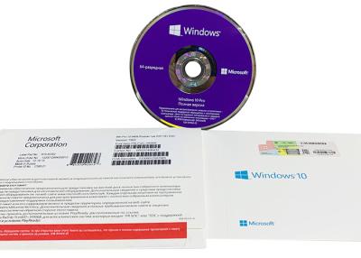 China Genuine Professional Windows 10 Key Code 64bit DVD , Win10 Pro COA Key Code Online Activation for sale