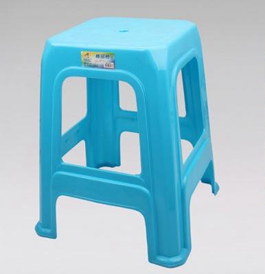 China Eco - Friendly Square Plastic Stacking Stool For Living Room for sale