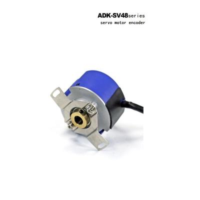 China ADK-SVZ48 series measuring angle and rotation speed servo motor encoder has six signal outputs of A, B, Z, U, V, W, which can be connected to control modules of regular line for sale