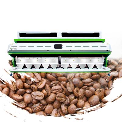 China Easy To Operate Custom Fast Processing Equipment Coffee Bean Sorter Coffee Beans Color Sorter Machine Big Price Te koop