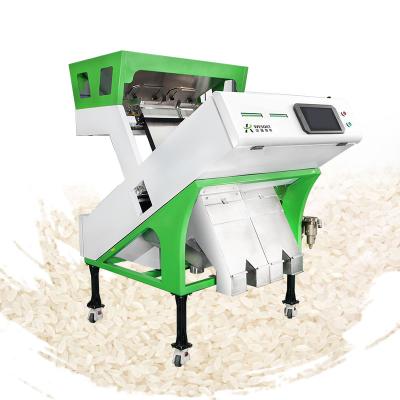 China food & Beverage Factory Household Rice Color Sorter Small To Examine Coarse Cereals Grains Color Sorter Te koop