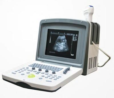 China Plastic Cheap Portable Ultrasound Scanner B&W Diagnostic System Black And White Ultrasound For Pregnancy for sale