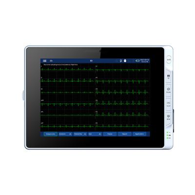 China China Supplier Quality Hot Selling Digital 6 Channel Plastic ECG / EKG Machine Portable Tablet ECG Machine for sale