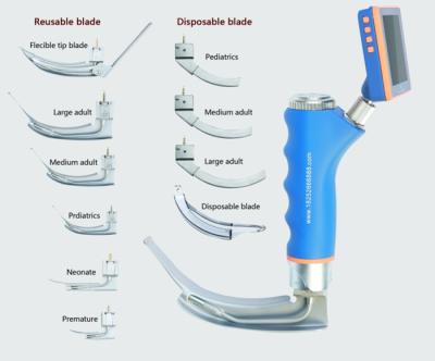 China Various Plastic Factory Sale Widely Used Medical Handheld Portable Video Laryngoscope for sale