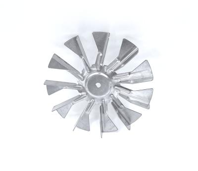 China Motor Parts High Efficiency OEM Small Size Low Noise Fan Blade For DC/AC Oven Circulating Motors for sale