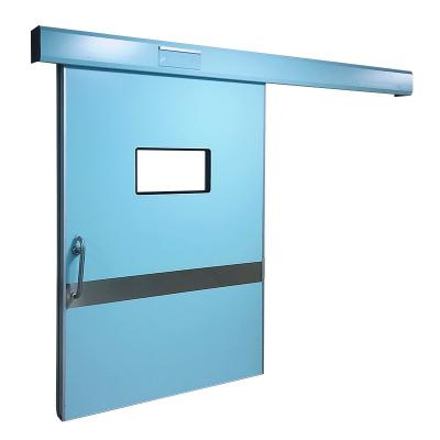 China High Quality Windproof Radiation Protection Radiology Motorized Hermetic Lead Translation Door for sale