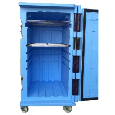 China KJB-X12 insulated food container with wheels, large volume box, dry ice cooler box. KJB-X12 for sale