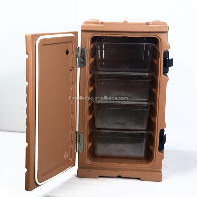 China Food and Beverage Industry Insulated Box KJB-X05Eco-friendly, 6 Layer Roto-molded Cool Chest, Plastic Insulated Food Pan Cabinet. for sale