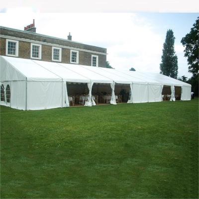 China Wedding Luxury Clear Aluminum PVC Trade Show White Transparent Span Event Party Wedding Tent for sale